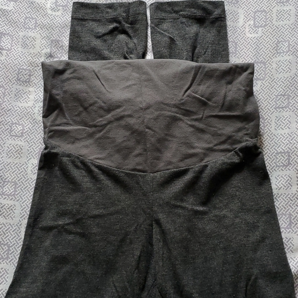 Motherhood Maternity Gray Leggings (2 pairs)